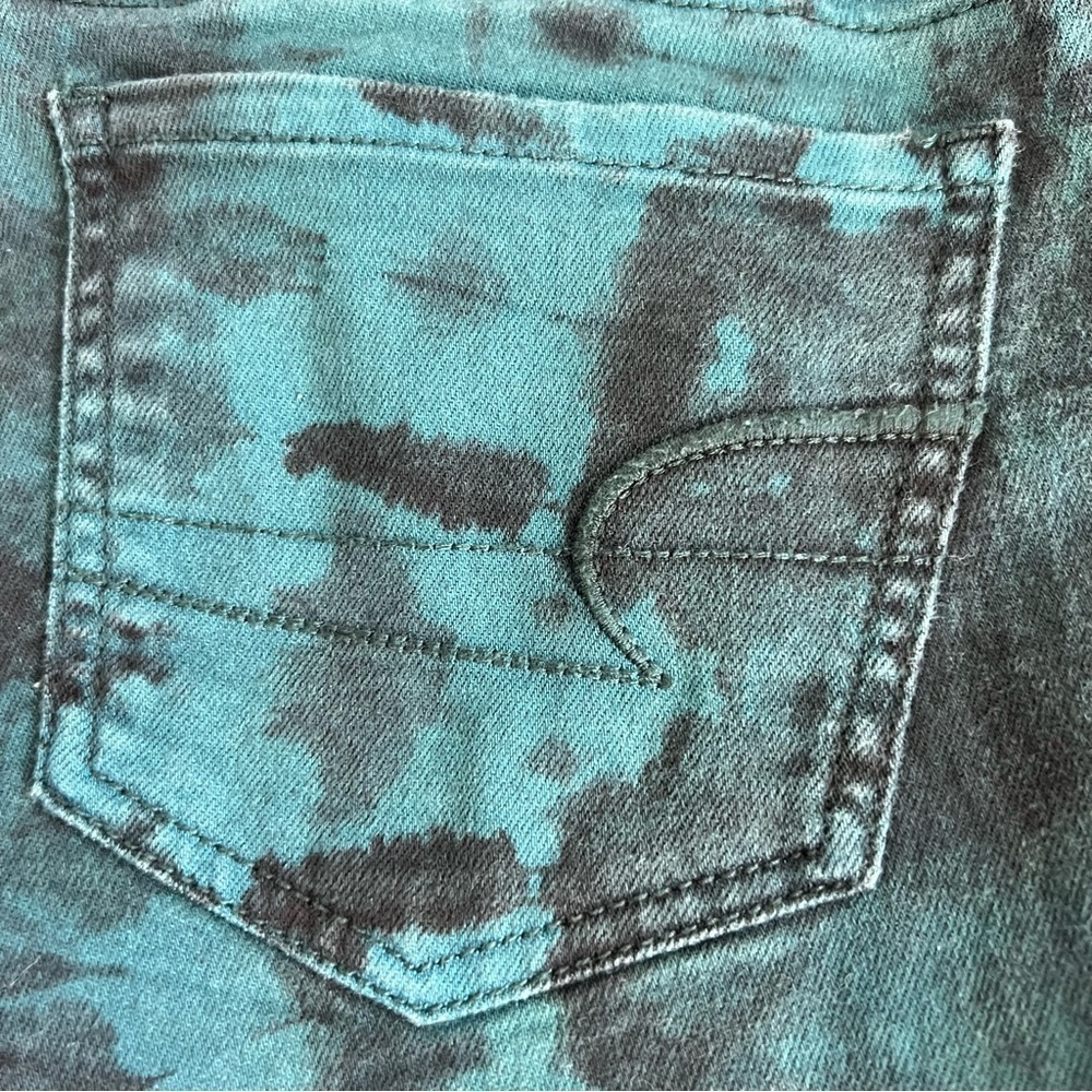 American Eagle Tye Dyed Jegging 4 - Picture 2 of 7